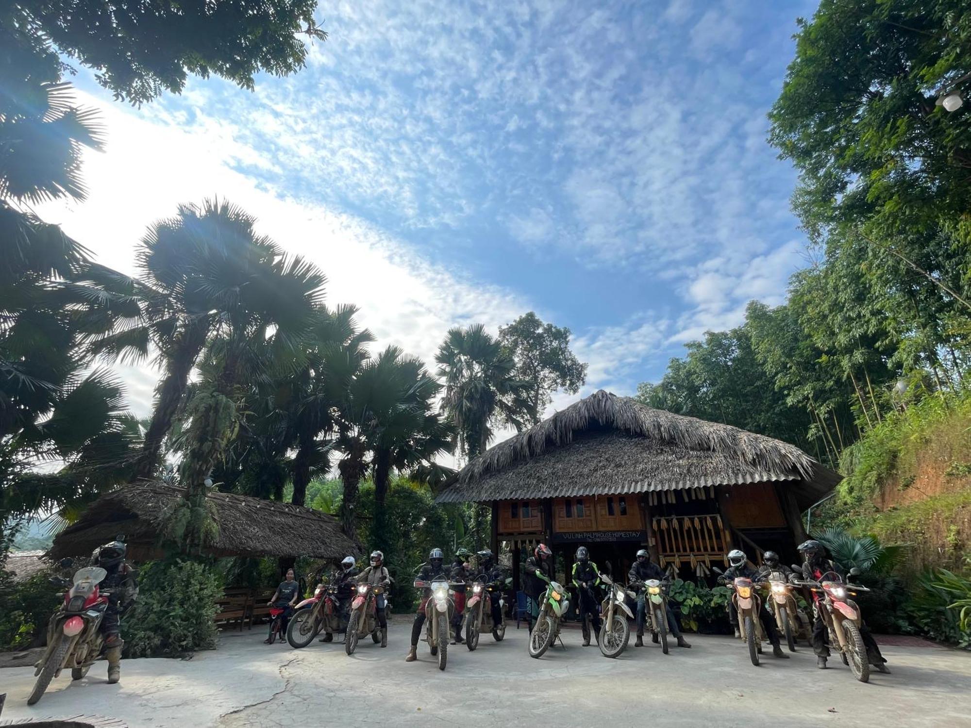 Vu Linh Palm House Homestay - Bungalow Yen Bai Exteriér fotografie