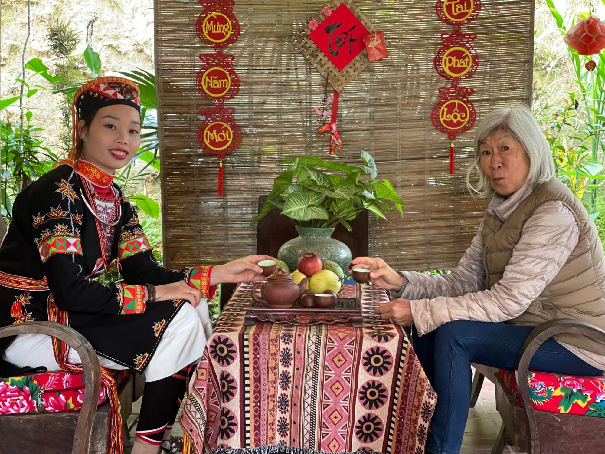 Vu Linh Palm House Homestay - Bungalow Yen Bai Exteriér fotografie