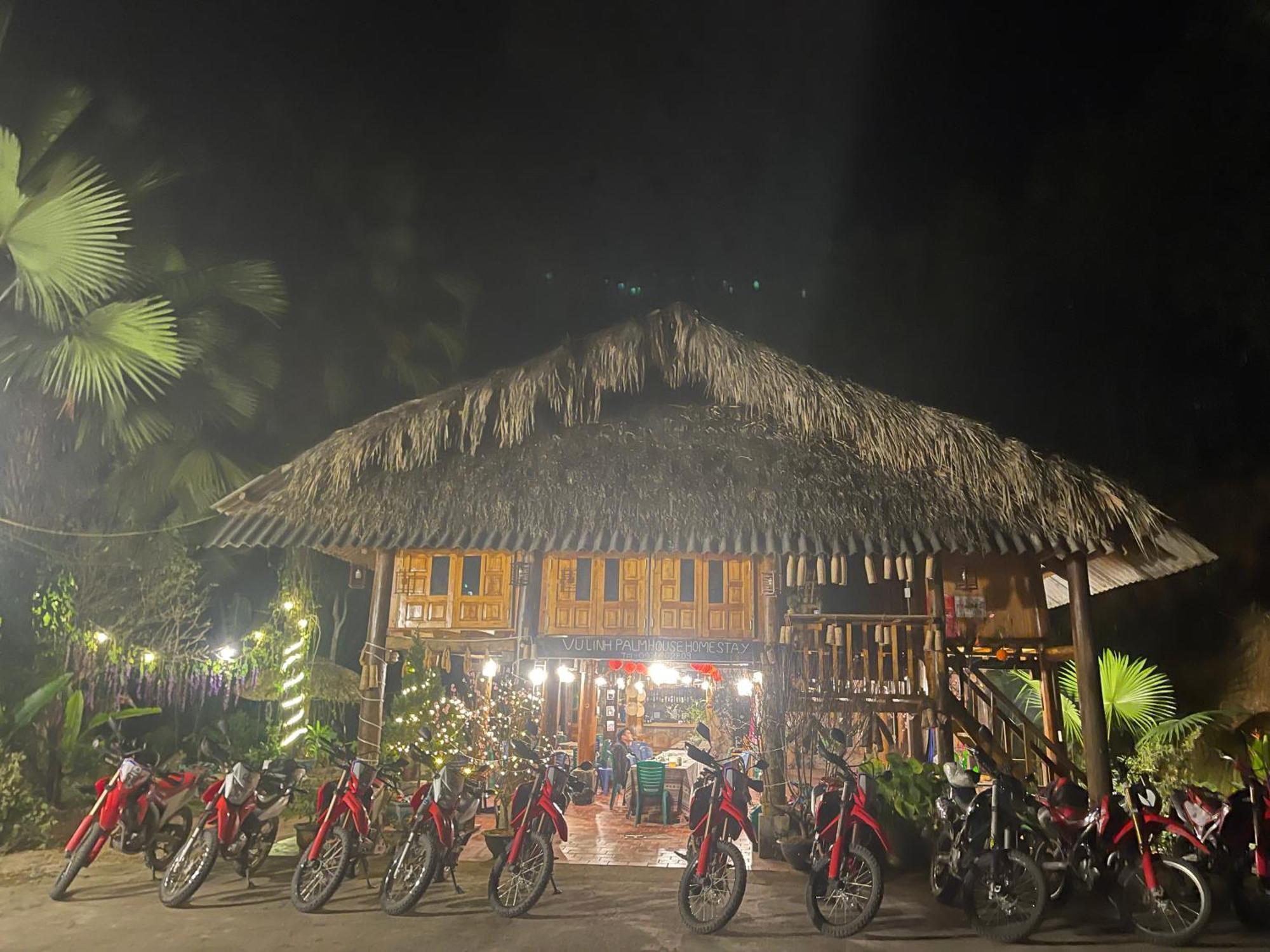 Vu Linh Palm House Homestay - Bungalow Yen Bai Exteriér fotografie